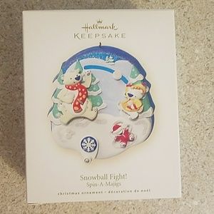 Christmas hallmark ornament